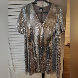 Venus Sequin Mini Dress M